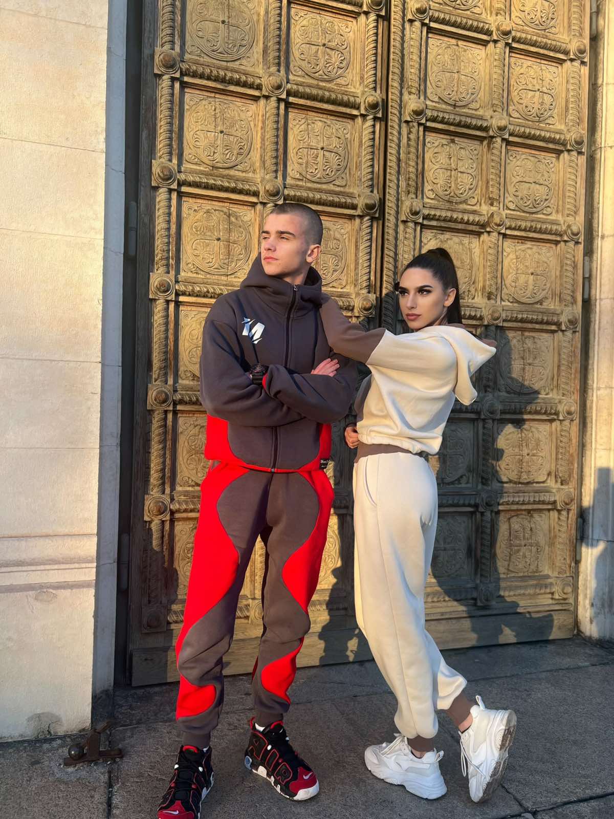 Shadow red Man's Joggers | Money Face Clothing — снимка 3