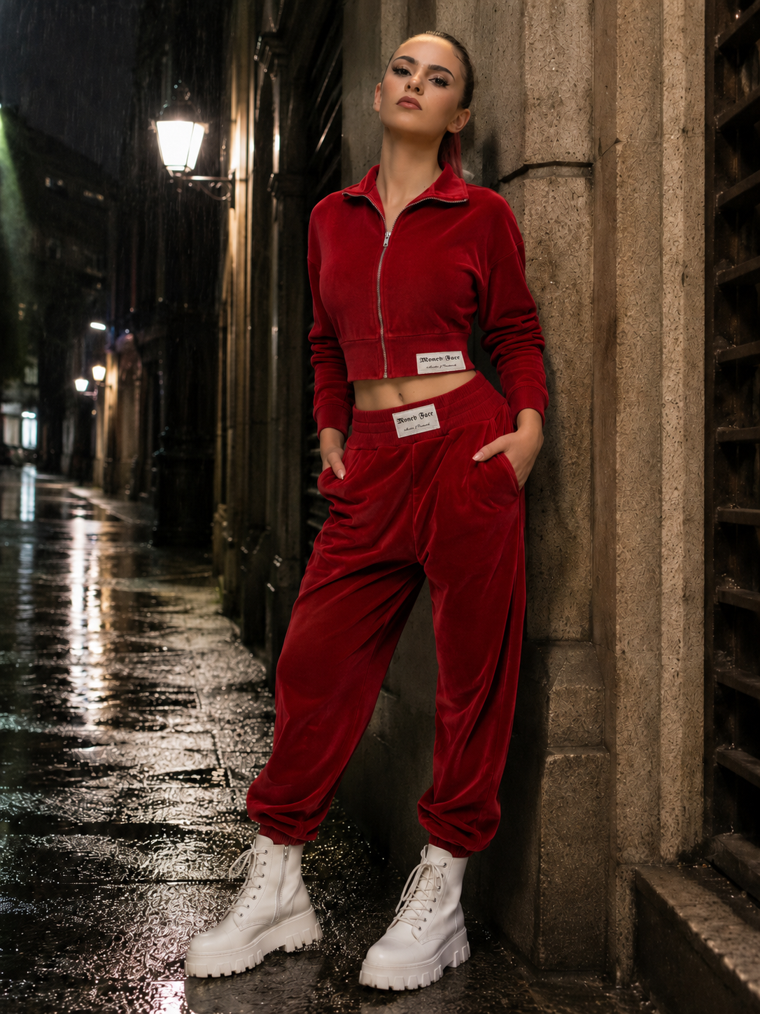 HIGH SOCIETY Women's Hoodie | Money Face Clothing — снимка 3